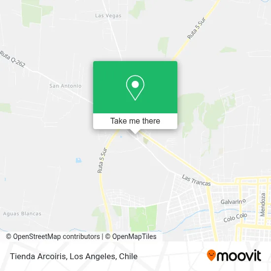 Tienda Arcoiris map