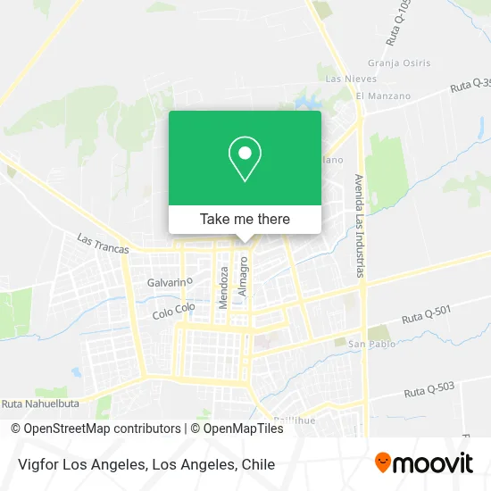 Vigfor Los Angeles map