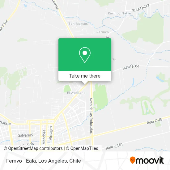 Femvo - Eala map