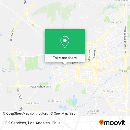 Ok Services map