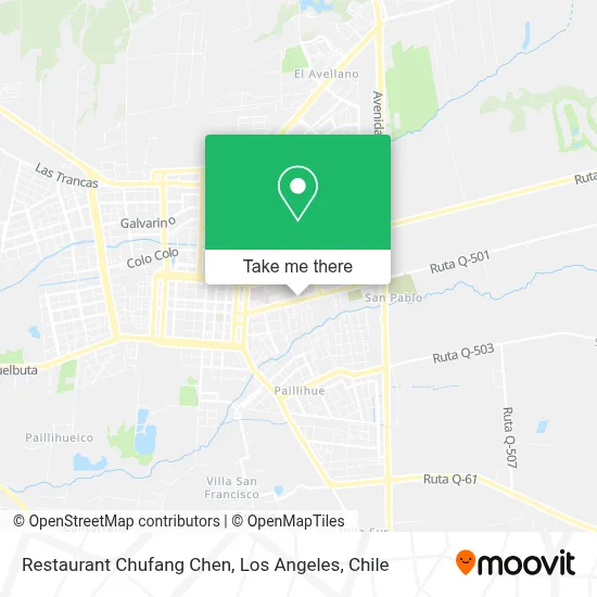 Restaurant Chufang Chen map