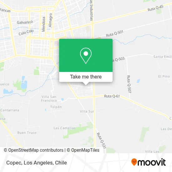 Copec map