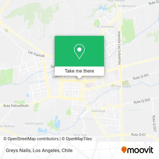 Greys Nails map