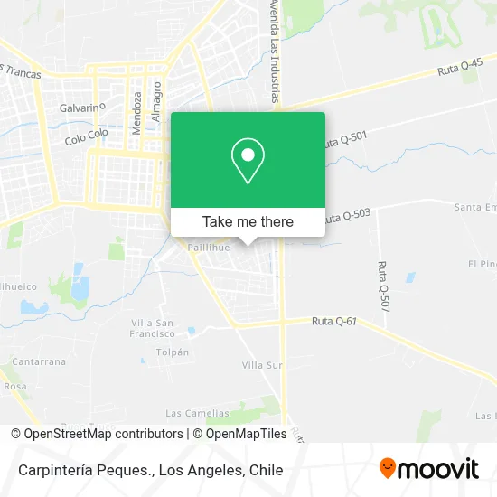 Carpintería Peques. map