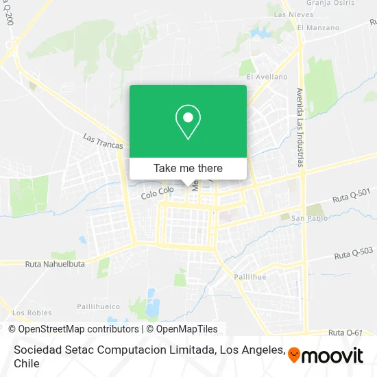 Sociedad Setac Computacion Limitada map