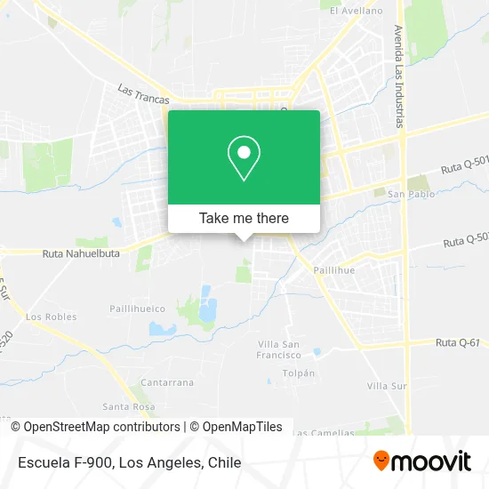 Escuela F-900 map
