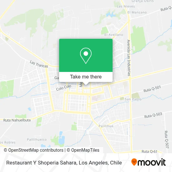 Restaurant Y Shoperia Sahara map