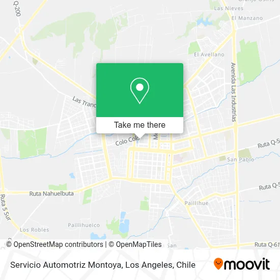 Servicio Automotriz Montoya map