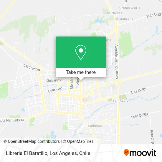 Libreria El Baratillo map