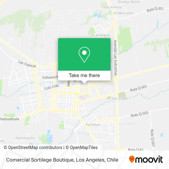 Comercial Sortilege Boutique map