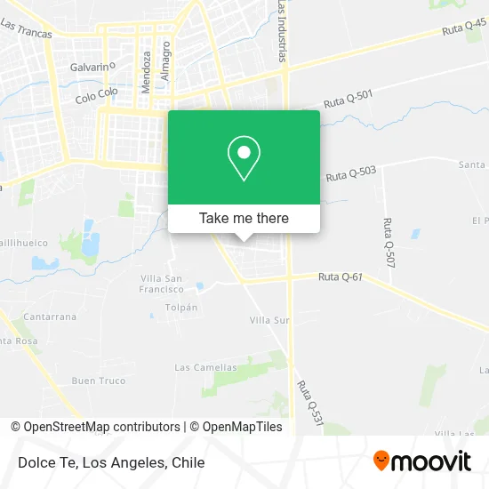 Dolce Te map
