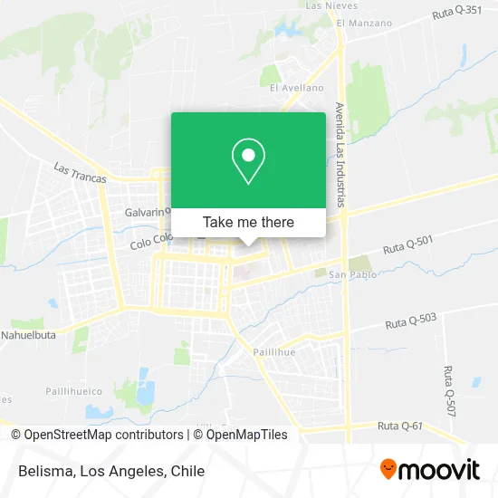 Belisma map