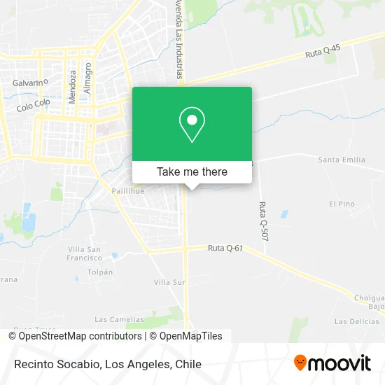 Recinto Socabio map