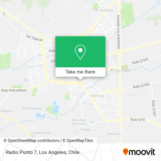 Radio Punto 7 map