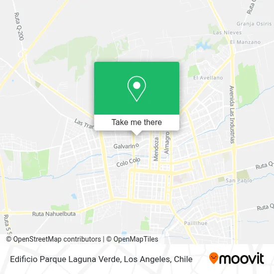 Edificio Parque Laguna Verde map