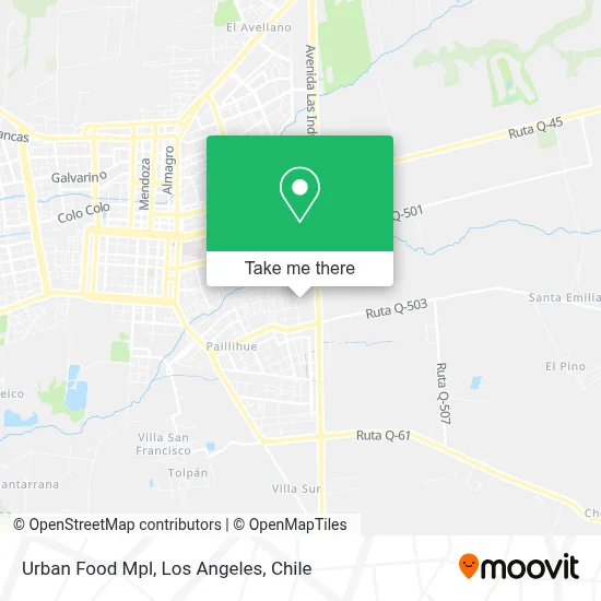 Urban Food Mpl map