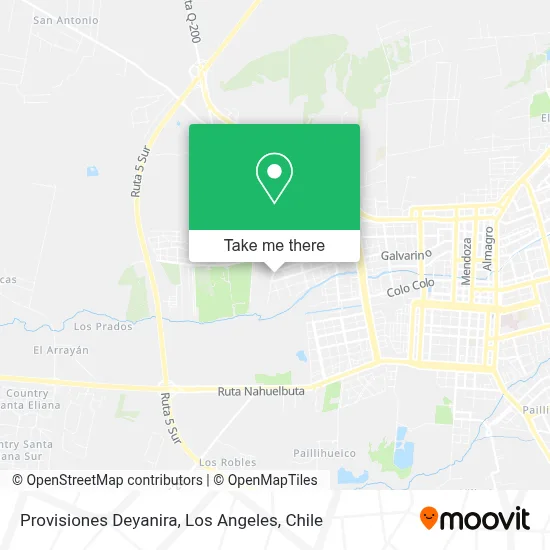 Provisiones Deyanira map