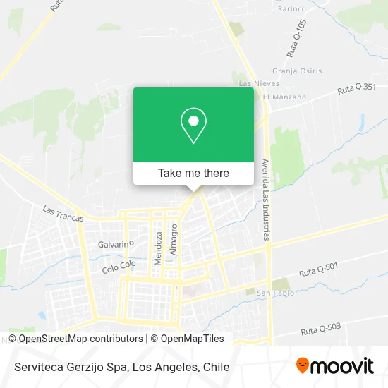 Serviteca Gerzijo Spa map