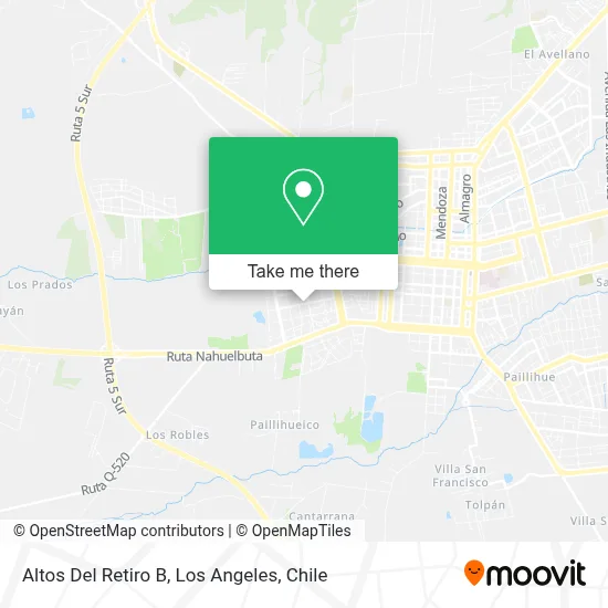 Altos Del Retiro B map