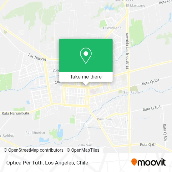 Optica Per Tutti map