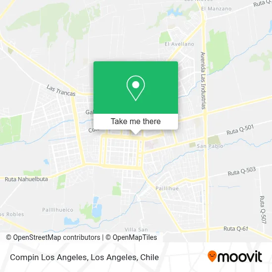 Compin Los Angeles map