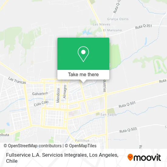 Fullservice L.A. Servicios Integrales map