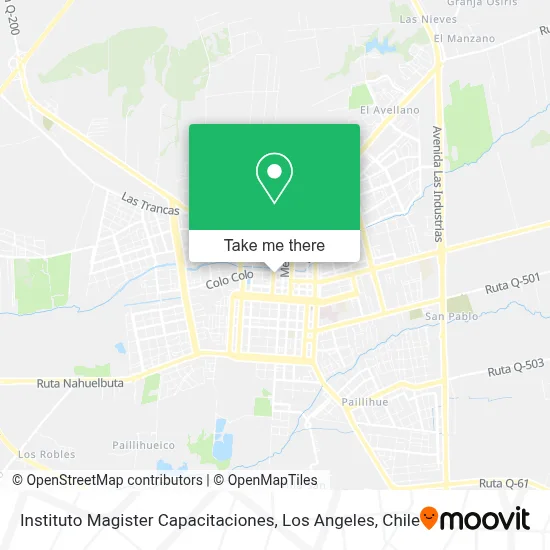 Instituto Magister Capacitaciones map