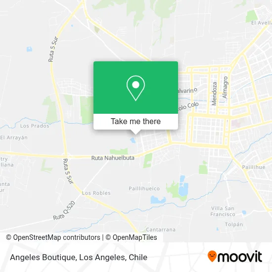 Angeles Boutique map
