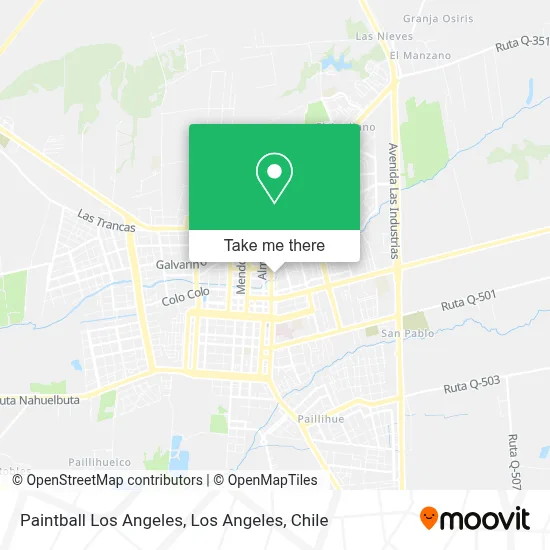 Paintball Los Angeles map