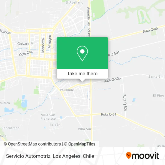 Servicio Automotriz map