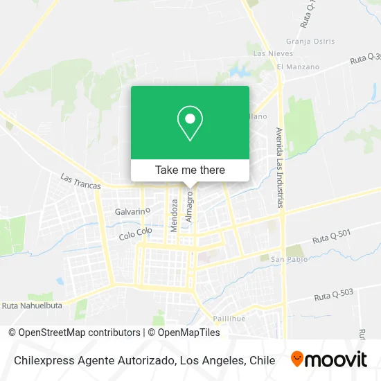 Chilexpress Agente Autorizado map
