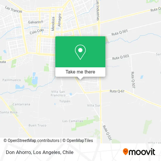 Don Ahorro map