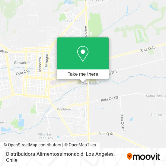 Distribuidora Alimentosalmonacid map