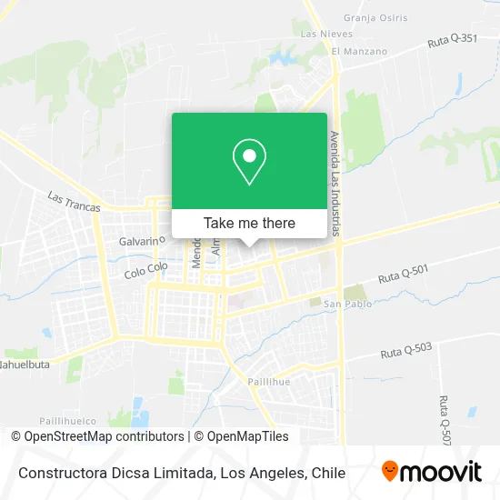 Constructora Dicsa Limitada map