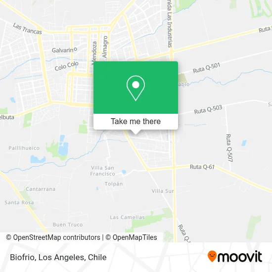 Biofrio map