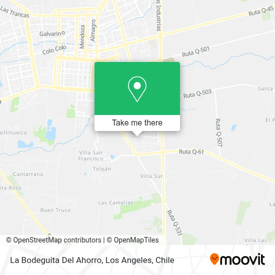 La Bodeguita Del Ahorro map