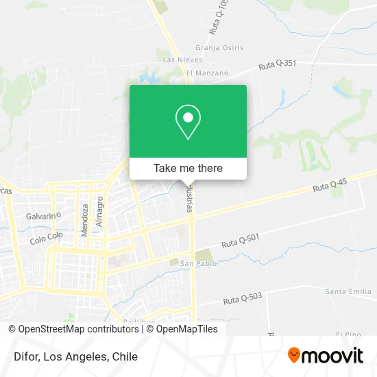 Difor map