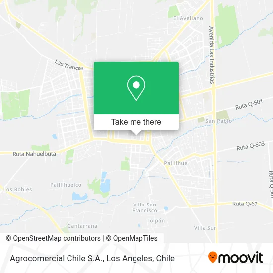 Agrocomercial Chile S.A. map
