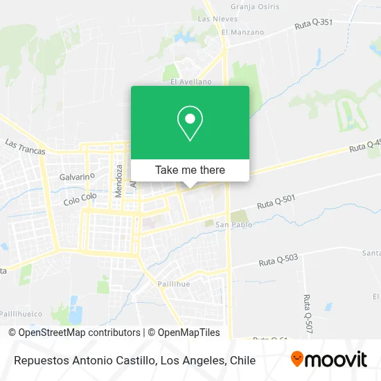 Repuestos Antonio Castillo map