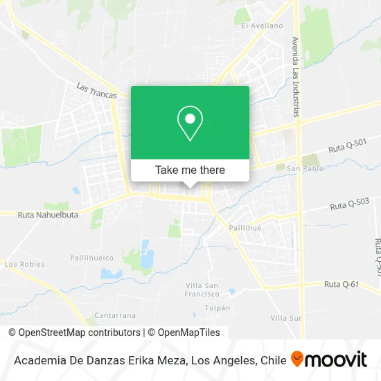 Academia De Danzas Erika Meza map