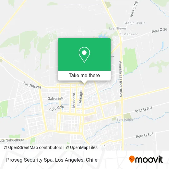 Proseg Security Spa map
