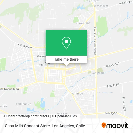 Casa Milá Concept Store map
