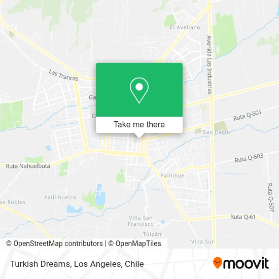 Turkish Dreams map