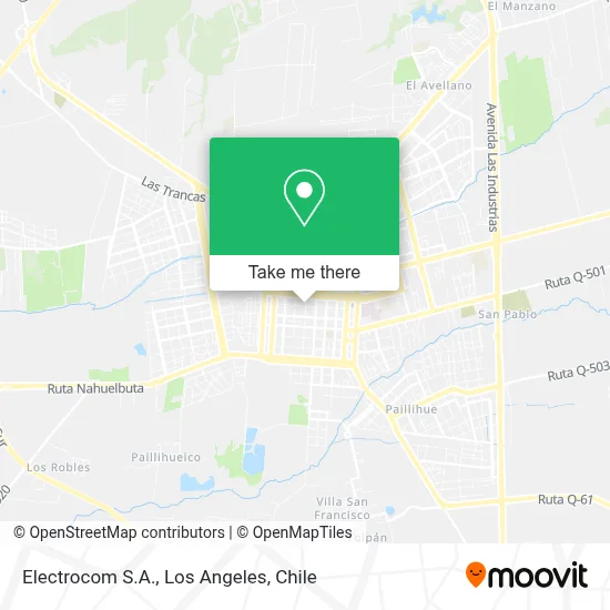 Electrocom S.A. map