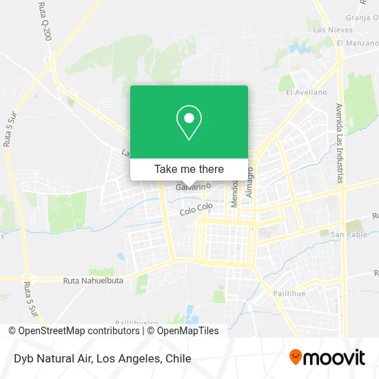Dyb Natural Air map