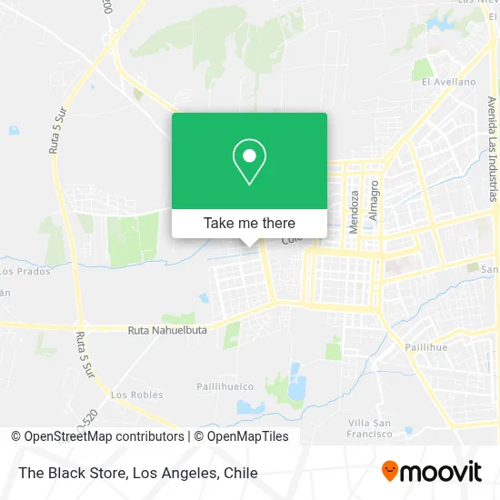 The Black Store map