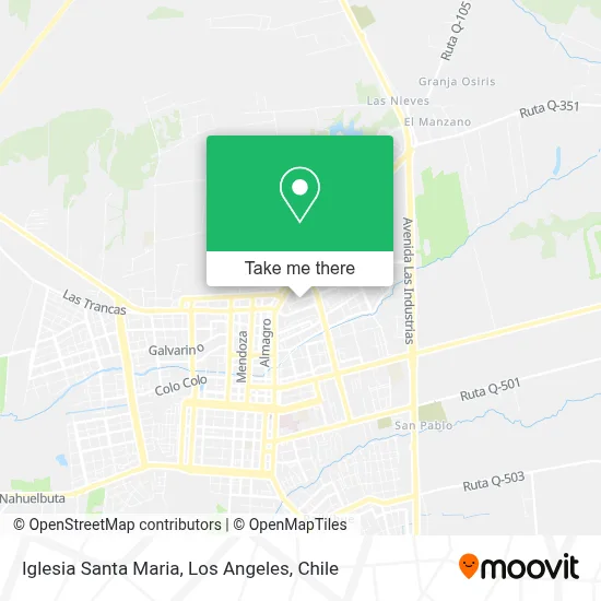 Iglesia Santa Maria map