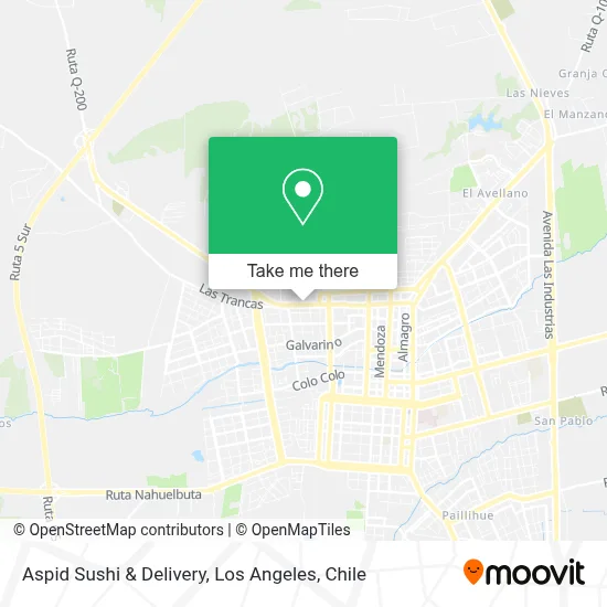 Aspid Sushi & Delivery map