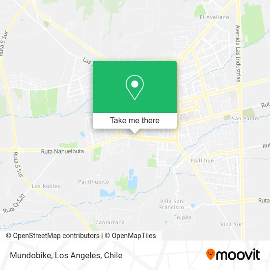 Mundobike map