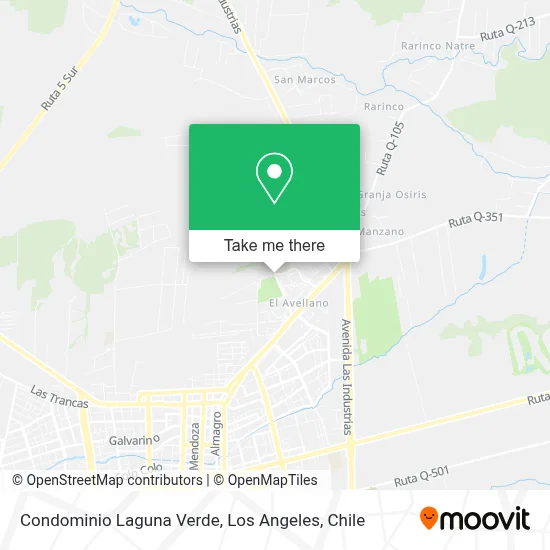 Condominio Laguna Verde map